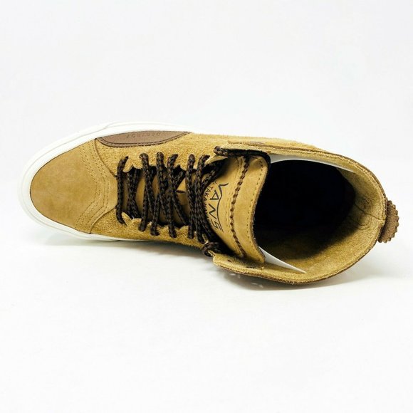 Vans Vault Taka Hayashi Sk8 Hi LX (Nubuck Suede) Monks Robe Brown Mens Sneakers - Picture 4 of 5